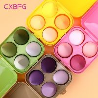 4pcs Makeup Sponges Cosmetic Puff Beauty Sponge Makeup Blender Soft Foundation Powder Puff Women Make Up Accessories Beauty Tool