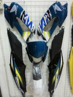 SONIC 2000-03 8 ชิ้น ชุดสี น้ำเงินดำ ฟรีค่าจัดส่ง เฟรมรถ กรอบรถ แฟริ่ง Honda โซนิค