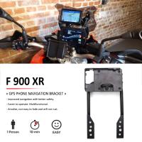 NEW Motorcycle Windshield GPS Phone Mount USB Wireless Charging Navigation Bracket Holder Stand For BMW F900XR F900 XR F 900 XR