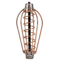 Fishing Feeder Lure Bait Cage Portable Spray Paint Metal Spring Basket Fishing Feeder Lure Bait Cage Fishing Tackle Accessory Accessories