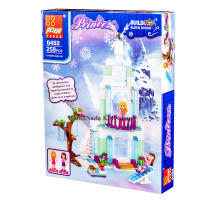 ProudNada Toys ของเล่นเด็ก ตัวต่อเลโก้ เลโก้ ปราสาทเจ้าหญิง PEIZHI Princess BUILDING BLOCK SERIES 258 PCS 0452