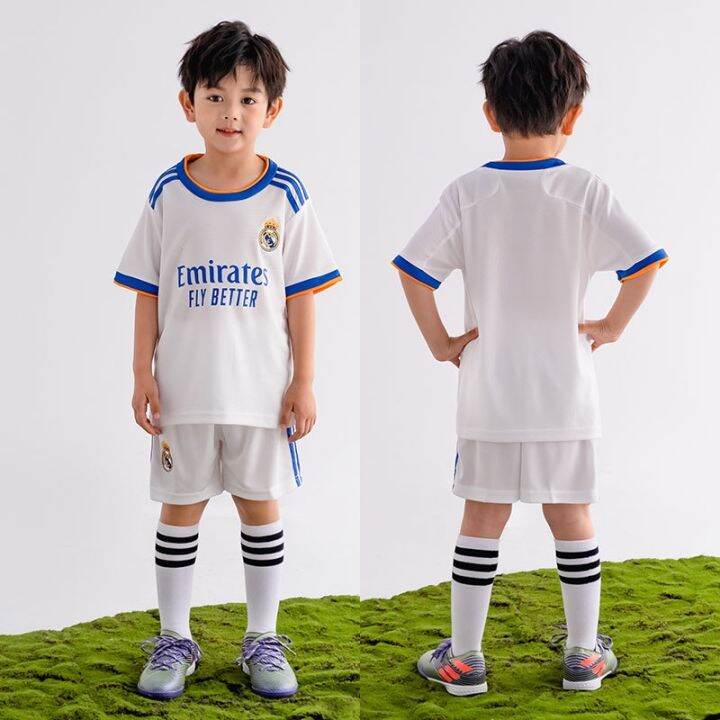 21-22-r-madrid-football-jersey-set-kids-boys-girls-soccer-clothes-kits