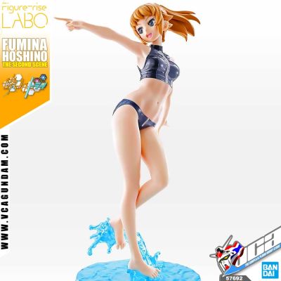 BANDAI FIGURE-RISE LABO FUMINA HOSHINO THE SECOND SCENE FIGURE RISE พลาสติก โมเดล VCA GUNDAM