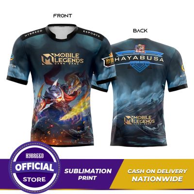 HAYABUSA EXPERIMENT 21 Mobile Legends Full Sublimation Tshirt Premium Quality