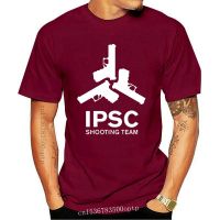 บุรุษเสื้อผ้าแฟชั่น IPSC ทีมยิงเสื้อยืด