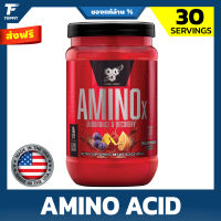 BSN Amino X Muscle Recovery &amp; Endurance Powder 30 Servings กรดอะมิโน กระตุ้นการสังเคราะห์โปรตีนเพื่อสร้างกล้ามเนื้อ ฟื้นฟูร่างกาย