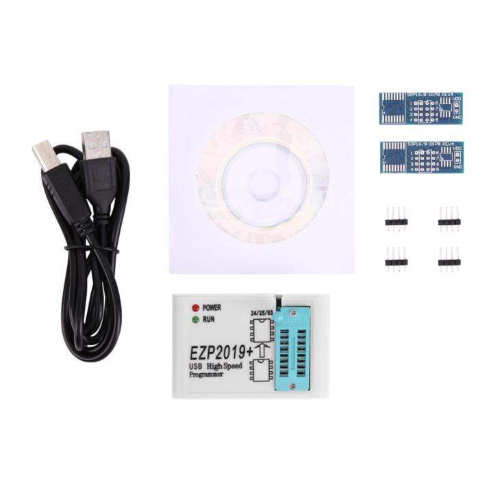 ezp2019-usb-ความเร็วสูง-spi-programmer-พร้อมอะแดปเตอร์2ตัวรองรับ24-25-93-eeprom