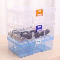 【YF】☸☃✒  Plastic Boxes Rectangular Organizer Hardware Tools Jewelry Transparent Rings Beads Storage