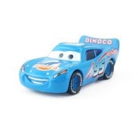 Pixar Cars 2 No.95 Dinoco Mcqueen โมเดลรถยนต์ของเล่นอัลลอยโลหะ Diecast สำหรับของขวัญสำหรับเด็ก1:55ของเล่นแบรนด์ของใหม่ในสต็อก