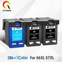 QSYRAINBOW Remanufactured ink cartridge Replacement for HP 56 57 For Deskjet 450CI 5550 5552 7150 7350 7000 2100 220 Printer