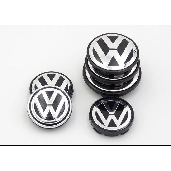 โฟล์คสวาเกนยางศูนย์โลโก้-hubcaps-เก่าและใหม่-santana-lavida-jetta-speedmagotan-โปโล-passat-อลูมิเนียมหมวกแหวน