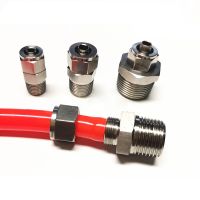 ☊☽ Pneumatic Fast twist Fitting OD 4/6/8/10/12mm Hose to 1/8/1/4/3/81/2 Male Thread Quick Screw Joint Coupler Connector