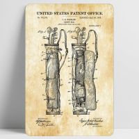 Golf Caddy Bag ป้ายดีบุก Vintage Funny Novelty โปสเตอร์สำหรับบาร์,ผับ,Home Wall Art Decor - 8 "X12" หรือ12 "X16" ขนาดที่มีจำหน่าย