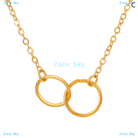 Zone Sky สร้อยคอจี้แฟชั่นรูปผีเสื้อสำหรับผู้หญิงผู้หญิงเครื่องประดับคอแบบเรียบง่ายน่ารักหวานน่ารักเครื่องประดับสร้อยคอโซ่คอเครื่องประดับ