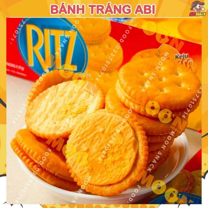 Bánh Ritz Nhật kẹp phô mai bơ mặn 160g | Lazada.vn
