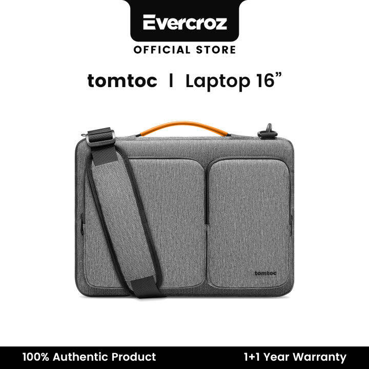 tomtoc 16 Inch Versatile Laptop Messenger Bag MacBook Pro M1