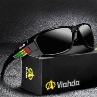 VIAHDA Brand Design New Polarized Sunglasses Men Fashion Male Eyewear Sun Glasses Travel Fishing Oculos With Box