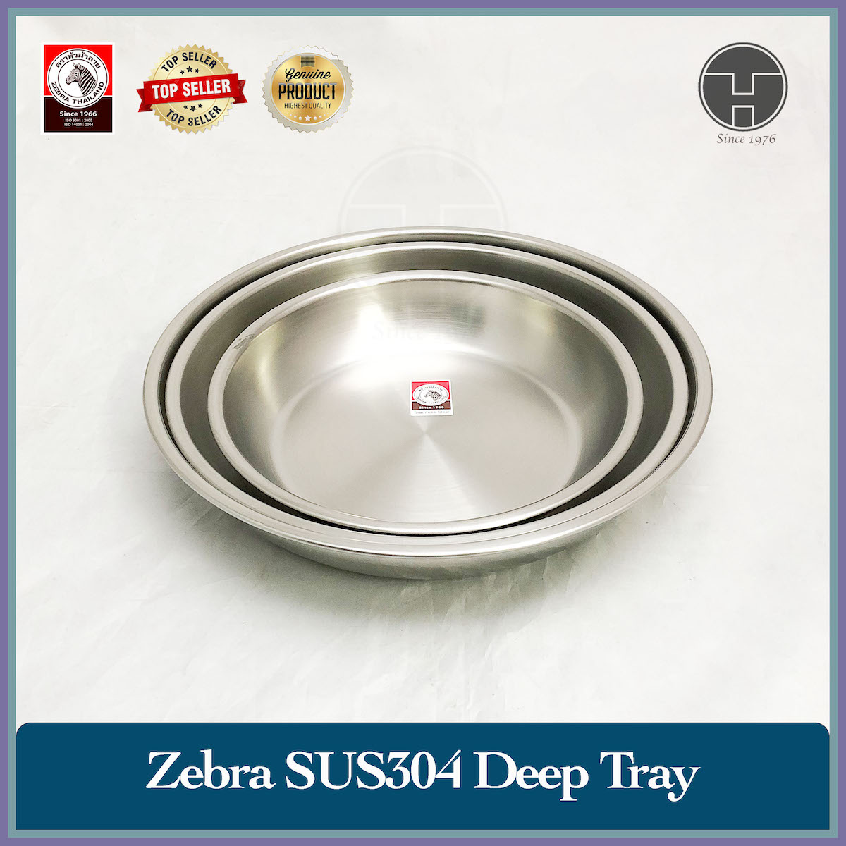 Zebra 9 Deep Plate