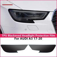 For AUDI A3 17-20 TPU Blackened Headlight Protective Film, Headlight Protection, Film Modification