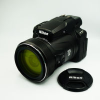 Nikon Coolpix P1000 Camera Black 125x Zoom (24-3000mm), EVF, Wi-Fi, พลังแห่งการซูมที่เหนือชั้นด้วยการซูมแบบออพติคอลระยะ 24 มม. ถึง 3000 มม. และ DYNAMIC FINE ZOOM สูงสุดถึง 6000 มม.