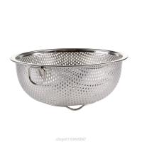 Stainless Steel Kitchen Hole Dense Mesh Sifter Colander Strainer Sieve Baskets N23 20 Dropshipping