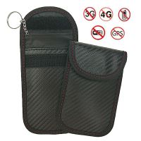 MSHNXA Faraday ตัวป้องกันสัญญาณสัญญาณบล็อกปลอดภัยถุงผ้ากระเป๋าสตางค์กระเป๋าป้องกันกระเป๋ากุญแจรถ
