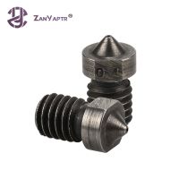 【LZ】□  Bico super duro para impressora 3d mk7 mk8 aço inoxidável resistente à corrosão extrusora rosqueado 1.75mm bico de impressora 3d para ender3 pro