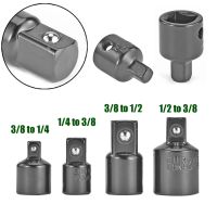 1-4pcs 1/4 3/8 1/2 Drive Socket Adapter Converter Reducer Air Impact Craftsman Socket Wrench Adapter Hand Tools Set Repair Tools