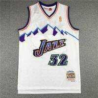 【5 Styles】2023NBA Jerseys Utah Jazz No.32 Malone White Basketball Jersey