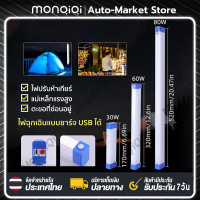 MonQiQi หลอดไฟ LEDไร้สาย 100W ไฟฉุกเฉิน 3โหมด ชาร์จ USB โคมไฟแม่เหล็ก Wireless led light ติดกำแพง หลอดไฟแขวน ใช้งานพกพาได้ [จุดในกรุงเทพฯ]