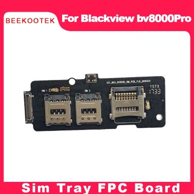 lipika Original blackview bv8000 pro SIM Card Reader Holder Connector For blackview bv8000pro MTK Helio P25 Octa Core 5.0 FHD