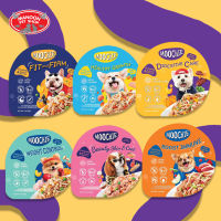 [12 PCS][MANOON] MOOCHIE Tray มูชี่ อาหารเปียกชนิดถ้วยสำหรับสุนัข ขนาด 85 กรัม