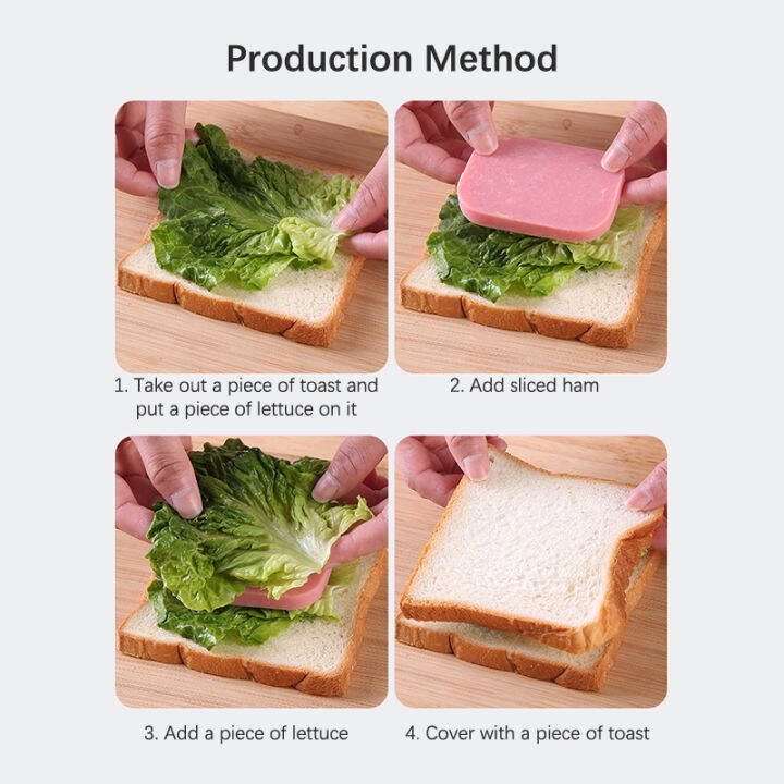 [Eqrbtl] Sandwich Cutter and Sealer For Kids Lunch Toasted Mold Mould