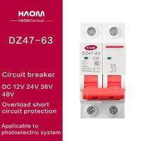 [HOT ZHKKZZLWWG 510] HAOM สวิทช์หน้าแรก Circuit Protector 2P DC MCB 6KA 400V Mini Breaker 3A 6A 10A 16A 20A 25A 32A 40A 50A Disjuntor Inteligente Tuya