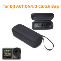 สำหรับ DJI Osmo Action 34กระเป๋าคลัทช์กีฬากล่องเก็บกล้องสำหรับ DJI Action 3กระเป๋าแบบพกพาชุดมาตรฐานกระเป๋าถืออุปกรณ์เสริม