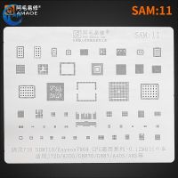 Amaoe SAM11สำหรับ Samsung J720/A505/G8870/G887/A40S/A8S BGA ลายฉลุ SDM710 Exynos7904 CPU BGA Reballing IC ดีบุกตาข่ายบัดกรี