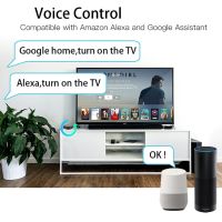 Tuya S08  IR Universal Remote (สีดำ) อุปกรณ์ควบคุม รีโมท IR เปิดปิด แอร์ ทีวี ผ่านมือถือ รองรับ Alexa, Google Home, Siri บริการเก็บเงินปลายทาง