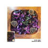 Aroma&amp;More  Potpourri ชุดบุหงาคละแบบธรรมชาติ โทนม่วง ชนิดไม่มีกลิ่น 200 g