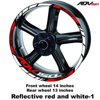 Vinyl Reflective Adv150 Sticker Wheel Rim Decals For Honda Adv 150 Adventure