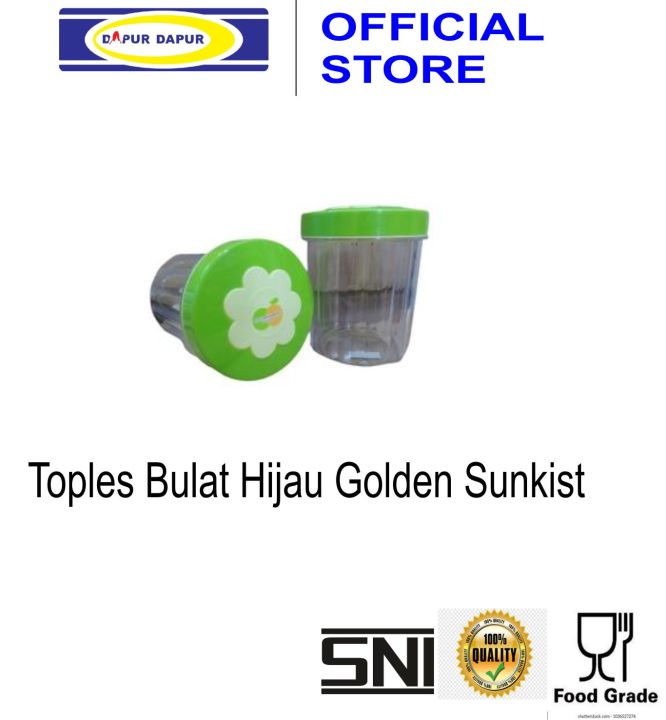 Toples Bulat Hijau Golden Sunkist Lazada Indonesia 0309