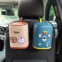 Car Trash Can Cute Hanging High-end Car Interior Storage Bucket Cute Car Rear Storage Umbrella Storage Car Accessories Interior