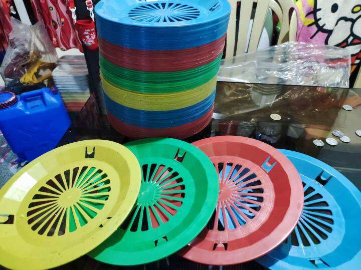 12pcs COLORFUL plastic PAPER PLATE HOLDER plates Lazada PH