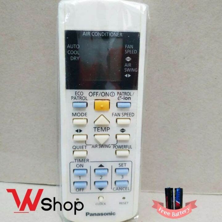 Remot AC Panasonic Eco Patrol Eion Patrol Original Lazada Indonesia