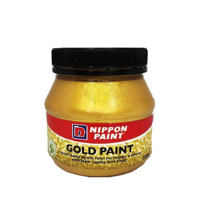 Nippon Paint Gold Paint For Wood and Metal 250g Lazada