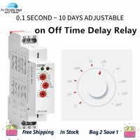 THLA3P GEYA GRT8-M1 on Off Time Delay Relay 16A AC/DC12V-240V Multifunction Din Rail Automatic Timer Relay