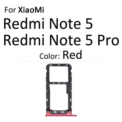 【✴COD✴】 anlei3 ช่องใส่ซิมการ์ดช่องเสียบถาดเครื่องอ่านตัวเชื่อมต่อที่ใส่ Adapter Micro Sd สำหรับ Xiaomi Redmi 5 Plus โน้ต5 Pro
