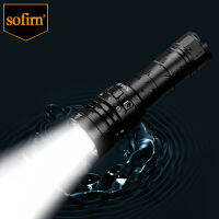 Sofirn SD05 Scuba Dive ไฟฉาย LED 6500K Light Super Bright 3000lm โคมไฟสวิทช์3โหมด