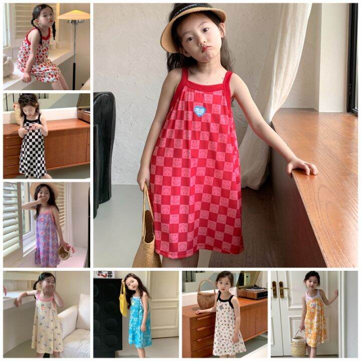 Girls 2025 cotton sundress