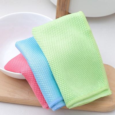 Household Soft Microfiber Glass Cleaning Towels Car Window Windshield Soft Washing Cloth High Quality Wineglass Mirror Cleaning Cloth Home Kitchen Computer Screen Cleaning Rag No Trace &amp; No Lint Cleaning Towel