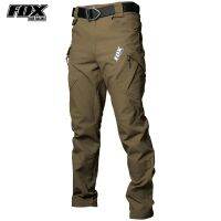 2023 Motocross Trousers Mens FOXRIDE Racing Downhill Bike Mtb Long Pants Road Bicycle Bottoms Culottes Pantaloni Ciclismo Uomo